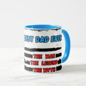 Pap. Mijn held. Mok (Voorkant rechts)