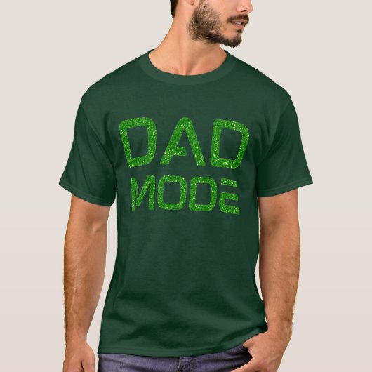Pap Mode Glitter T-Shirt (Voorkant)