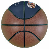 Pap multi-foto typografie blauw-modern basketbal (Rechts)