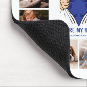 Pap My Hero 16 Foto Collage Muismat (Hoek)