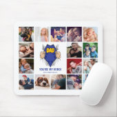 Pap My Hero 16 Foto Collage Muismat (Met muis)