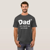 Pap naar de 4e Power Pap maar gekker van Pap T-shirt (Voorkant volledig)