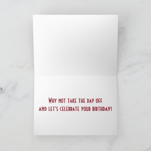 **PAP** NEEM DE DAG VRIJ/LATEN WE "JIJ" VIEREN KAART (Binnen)