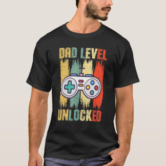 Pap Niveau Binnenkort ontgrendeld om vader te zijn T-shirt