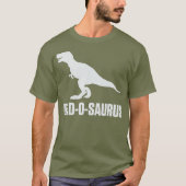 Pap-O-Saurus Dinosaur Birthday Gift for Father T-shirt (Voorkant)