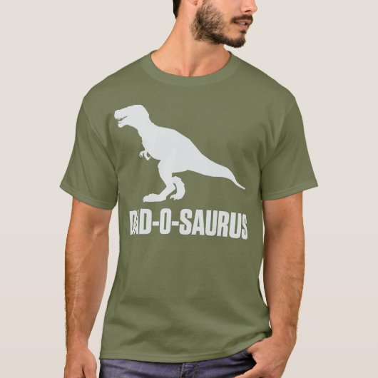 Pap-O-Saurus Dinosaur Birthday Gift for Father T-shirt (Voorkant)