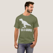 Pap-O-Saurus Dinosaur Birthday Gift for Father T-shirt (Voorkant volledig)