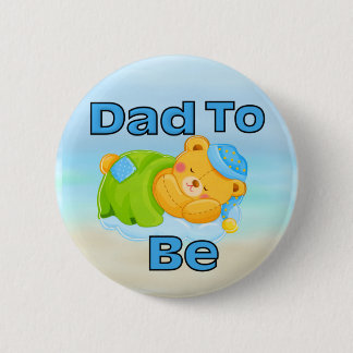 Pap om te worden (jongen) ronde button 5,7 cm