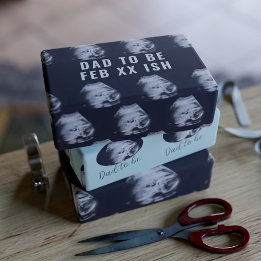 Pap om Ultrasound foto eerste Vaderdag Inpakpapier Vel