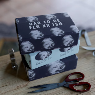 Pap om Ultrasound foto eerste Vaderdag Inpakpapier Vel