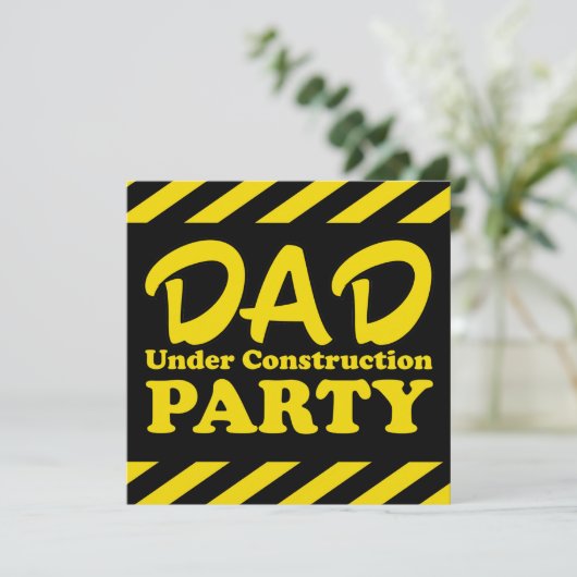 Pap onder Bouwpartij Kaart (Staand voorkant)