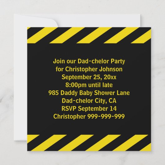 Pap onder Bouwpartij Kaart (Achterkant)