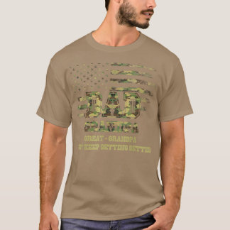 Pap opa Grote opa blijft maar beter T-shirt