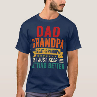 Pap opa Grote opa ik blijf maar Bett halen. T-shirt