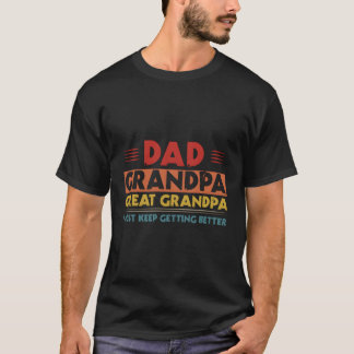 Pap opa Grote opa ik blijf maar Bett halen. T-shirt