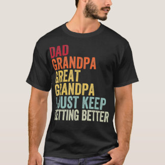 Pap opa Grote opa ik blijf maar Bett halen. T-shirt