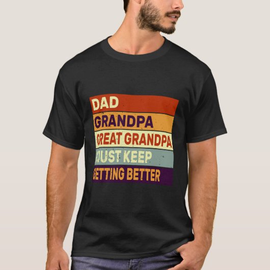 Pap opa Grote opa ik blijf maar Bett halen. T-shirt (Voorkant)