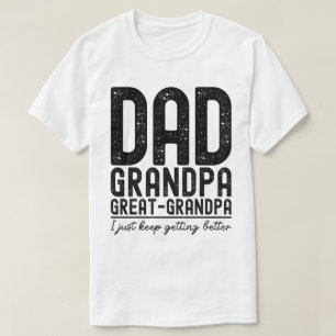 Pap Opa Grote Opa Vaders Dag Grappig T-shirt