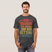 Pap Opa Opa Opa Vaderdag T-shirt (Voorkant volledig)