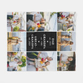 Pap, opa, overgrootvader gevestigd deken (Voorkant (Horizontaal))