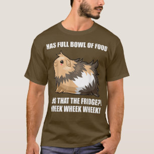Pap Pap Funny Piggy Food Wheek Wheek T-shirt