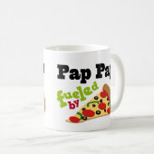 Pap Pap (Funny) Pizza Koffiemok (Voorkant rechts)