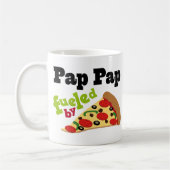 Pap Pap (Funny) Pizza Koffiemok (Links)