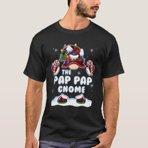 Pap Pap Gnome Xmas serie Matching Group Kerstmis T-shirt