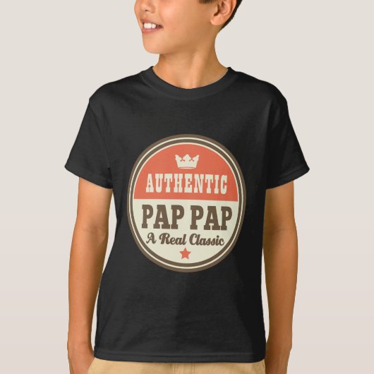 Pap Pap Opa Pappap Vaders Dag T-shirt (Voorkant)