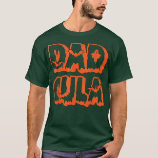 Pap papa Dracula Monster Costume Easy Halloween T-shirt