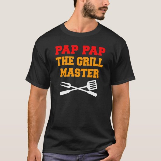 Pap PapThe Grill Master T-shirt (Voorkant)