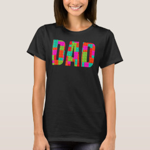 Pap Parent Brick Master Builder Building Blocks Se T-shirt
