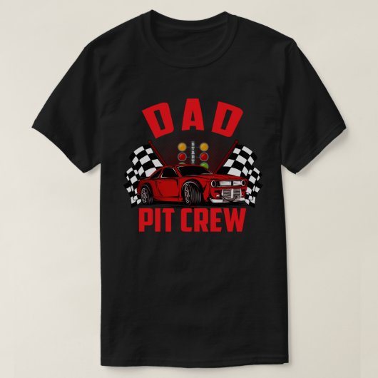 Pap Pit Crew T-shirt (Design voorkant)