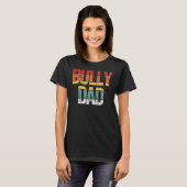 Pap Pitbull Dog Dad T-shirt (Voorkant volledig)