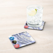 Pap Poem Happy Birthday Bier Onderzetter (Rechterzijde)