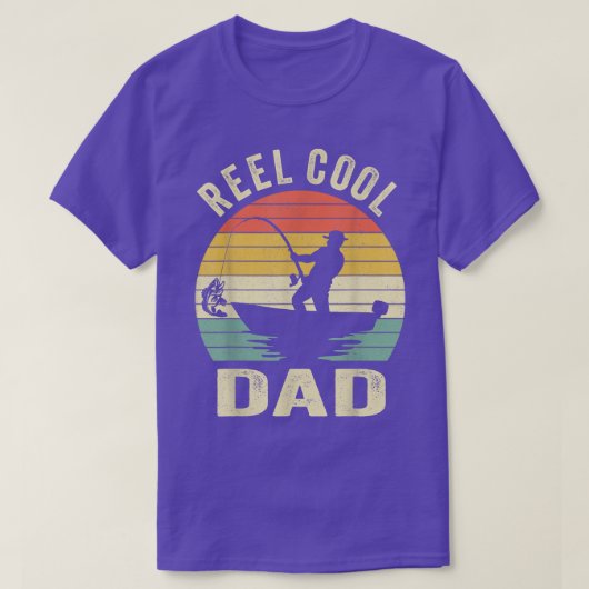 Pap Reel CoolFishing Dad Day Gift1535 T-shirt (Design voorkant)