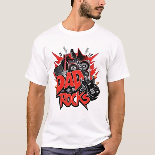 Pap Rocks T-shirt (Voorkant)