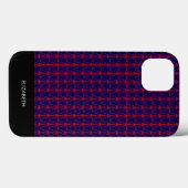 Pap, rode kokospalmen Case-Mate iPhone case (Achterkant (horizontaal))