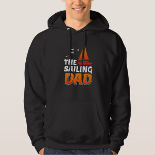 Pap Sailor Papa Boater Sailing Yacht Hoodie