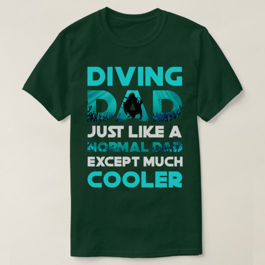 Pap Scuba Diving T-shirt (Design voorkant)
