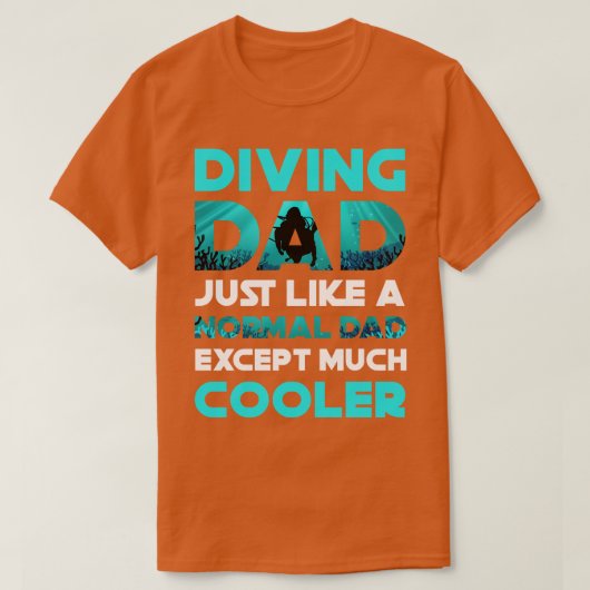 Pap Scuba Diving T-shirt (Design voorkant)