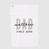 Pap Sinds 20XX Modern Eenvoudig Preppy Golfhanddoek (Voorkant)