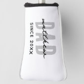 Pap Sinds 20XX Modern Eenvoudig Preppy Golfheadcover (Draai 90)
