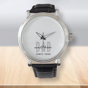 Pap Sinds 20XX Modern Eenvoudig Preppy Horloge