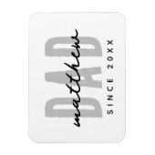 Pap Sinds 20XX Modern Eenvoudig Preppy Magneet (Verticaal)