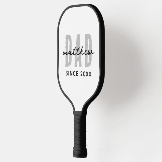 Pap Sinds 20XX Modern Eenvoudig Preppy Pickleball Paddle (Links)