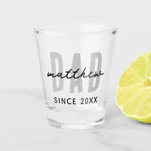 Pap Sinds 20XX Modern Eenvoudig Preppy Shot Glas (Voorkant)