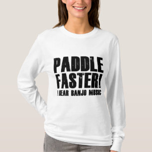 Pap sneller ik hoor banjo Music T-shirt