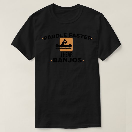 Pap sneller ik hoor banjos 11 t-shirt (Design voorkant)