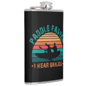 Pap sneller ik hoor banjos heupfles (Rechts)